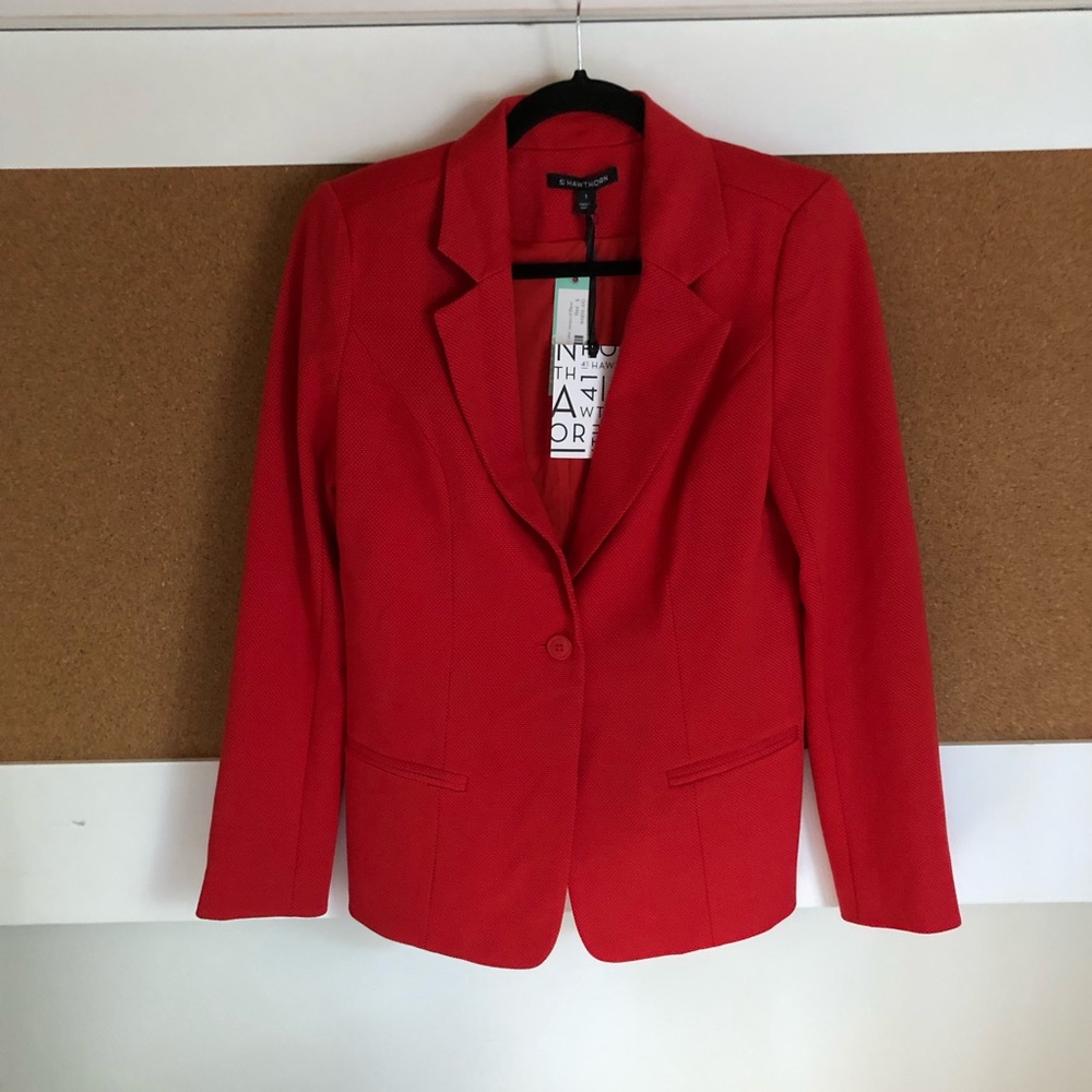 Bright Red 41 Hawthorn Blazer